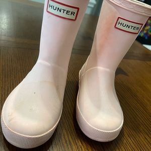 Hunter rain boots. US size toddler 7